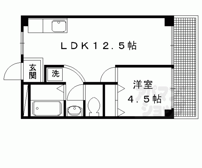 【Palazzo植物園】間取