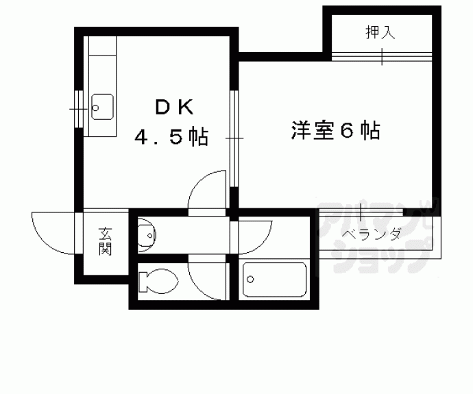 【ヴァン・エスポワール】間取