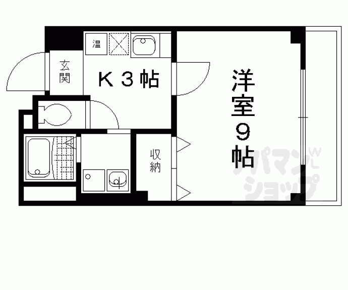 【コーム三和】間取