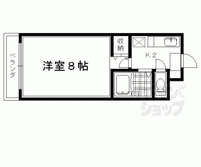 【ラ・ポルテ賀茂】間取