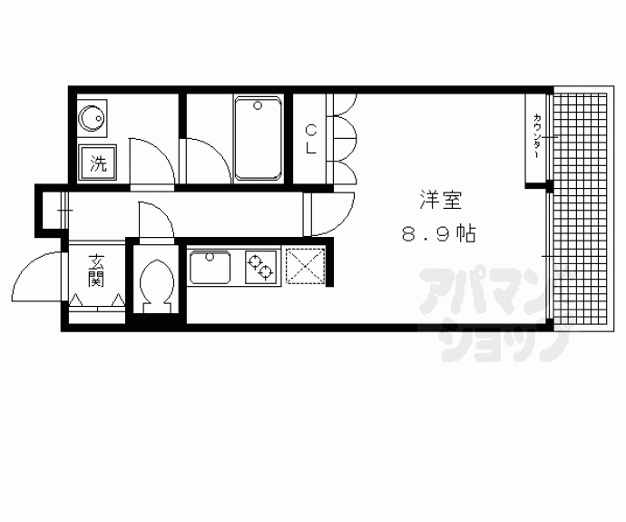 【アーバネックス北大路】間取