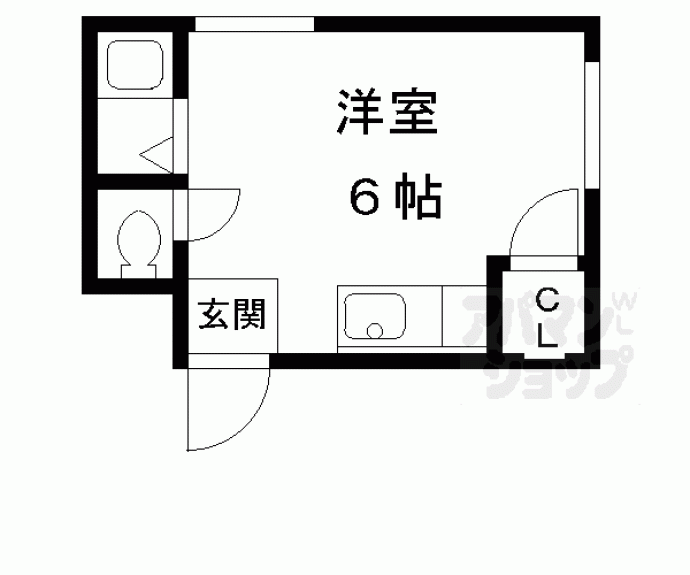 【シャトープラティークⅠ】間取