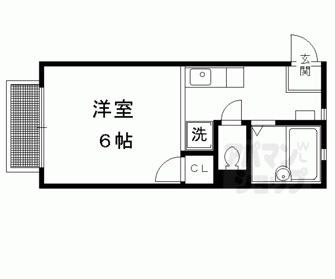 【プレジール・ウエダ】間取