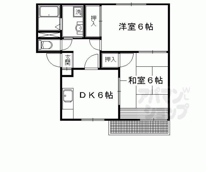 【フレグランス玄琢北】間取