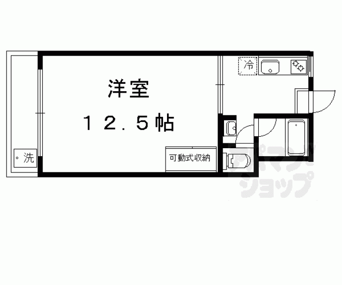 【ＣＬＡＳＫＡ西陣】間取