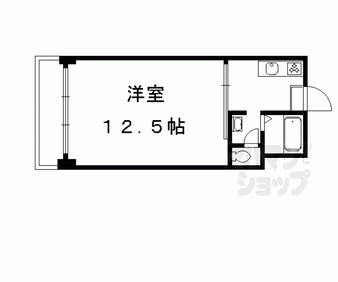 【CLASKA西陣】間取
