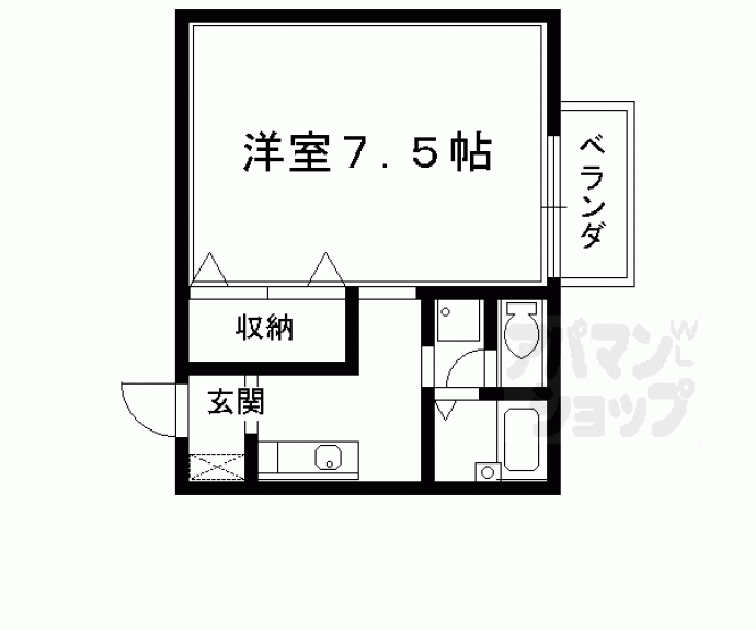 【セジュール北山】間取