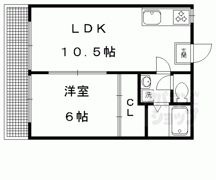 【ガーデンハイツ山本】間取