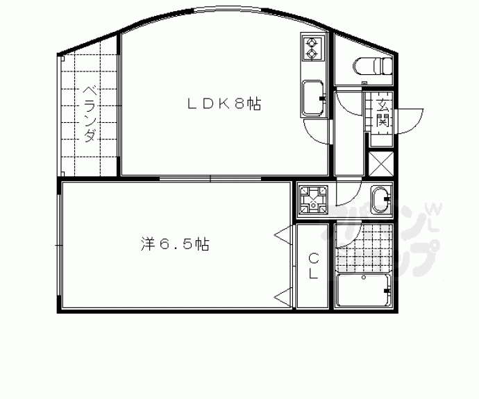 【紫竹丸美ビル】間取