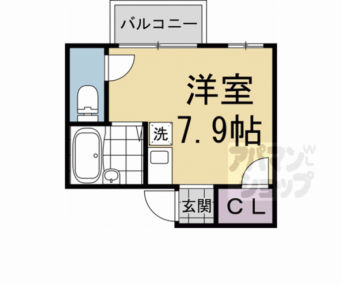 【Ｎｏｉｒ　ｅｔ　Ｂｌａｎｃ】間取