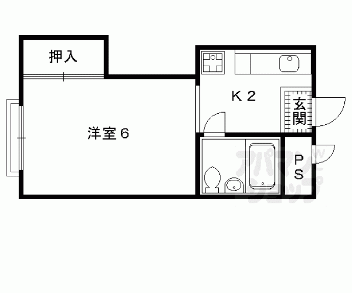 【加茂川シティハウス】間取