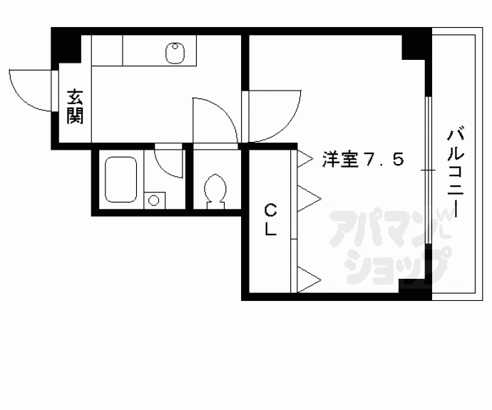 【カザフォルテ】間取