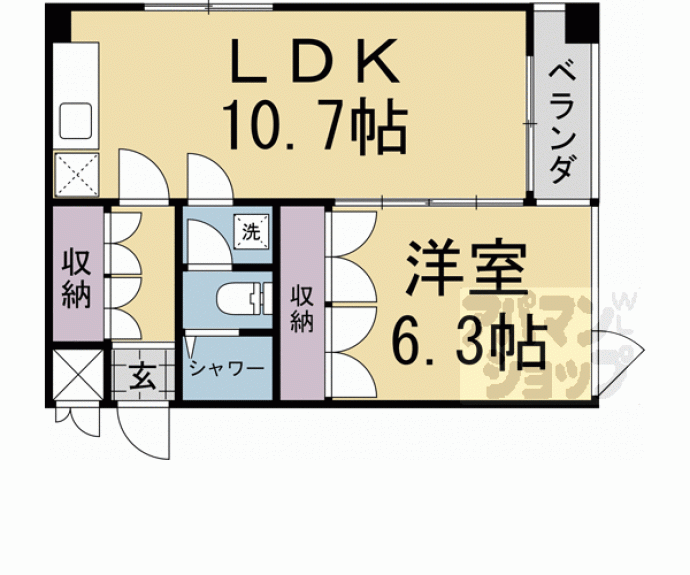 【プルクラード】間取