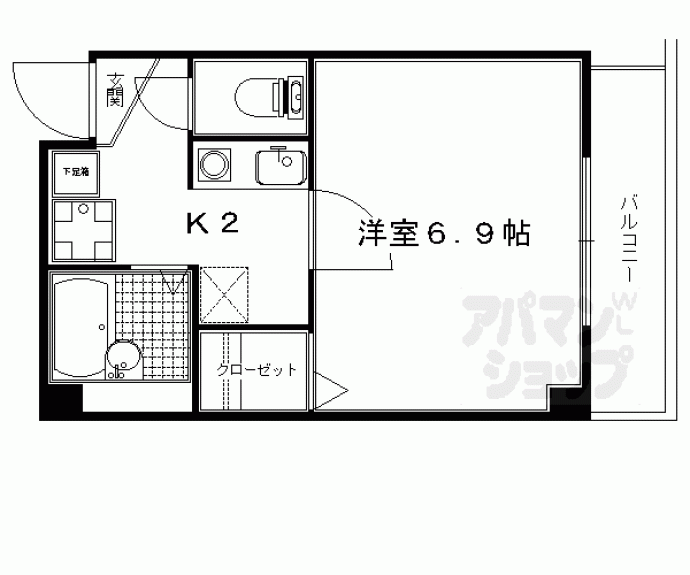 【パレスＳＡＳ】間取