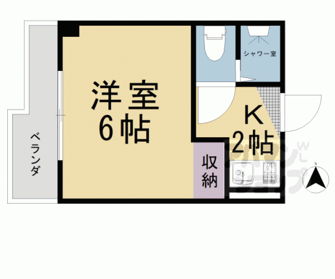 【紫野ビル】間取