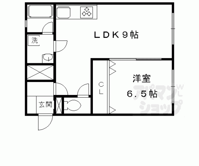 【ニュー北山ビル】間取