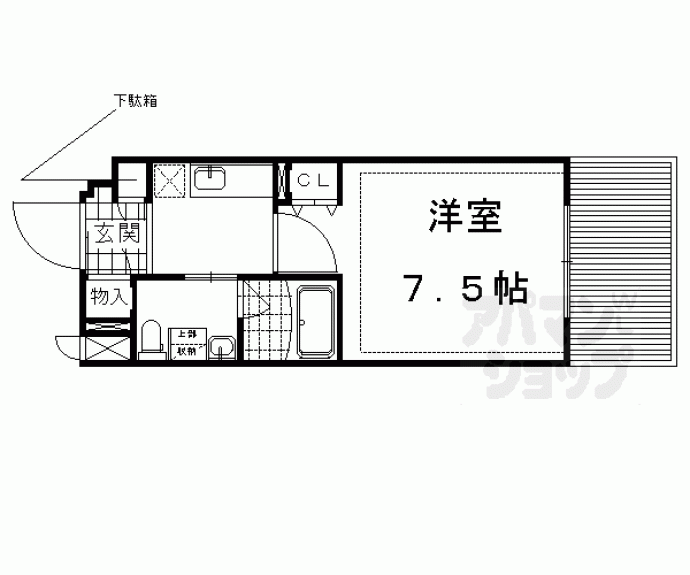 【ヴィヴィ紫野】間取