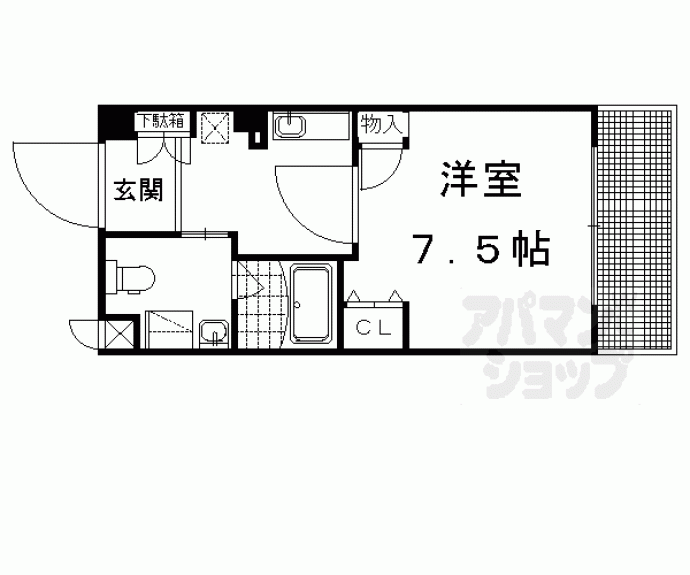 【ヴィヴィ紫野】間取