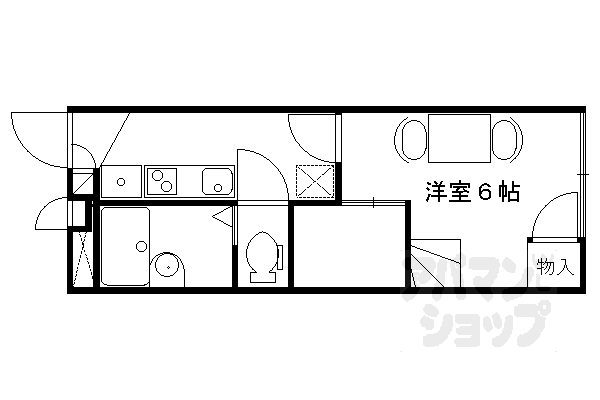 【レオパレスウェルスtenⅡ】間取