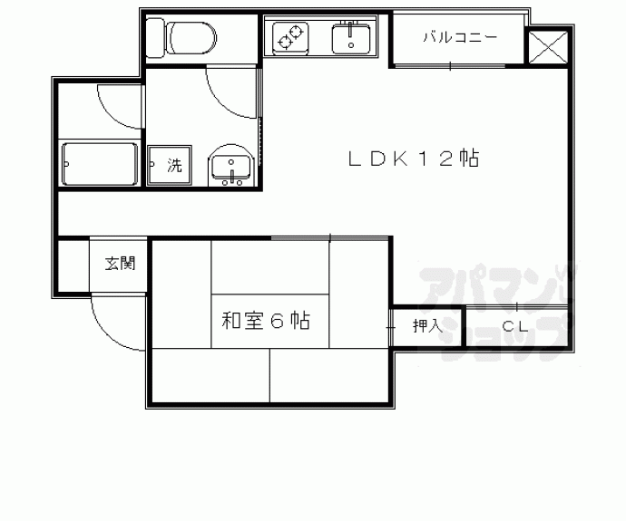 【リアライズ衣笠】間取