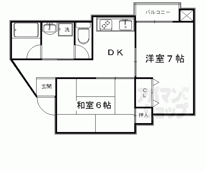 【リアライズ衣笠】間取