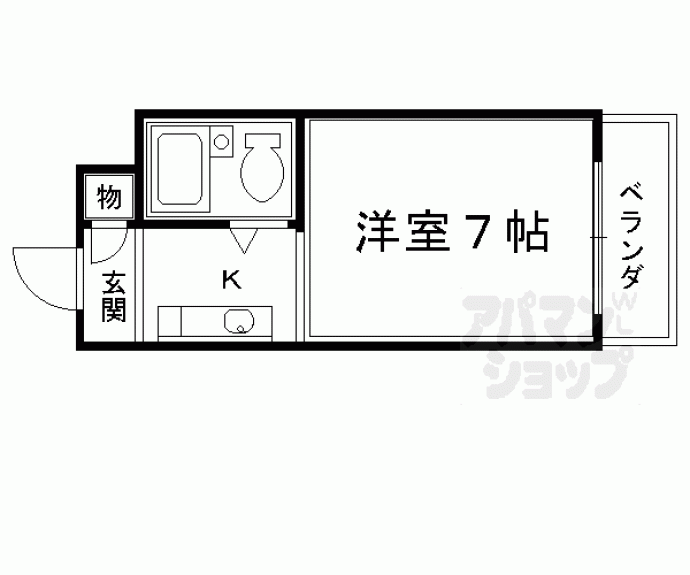 【相模ヤングハイム】間取