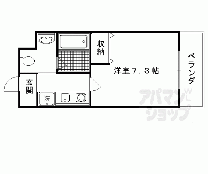 【作思以度　衣笠】間取