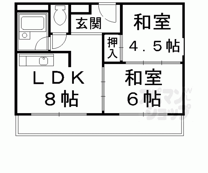 【グレーシー原谷】間取