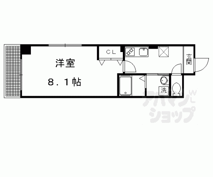 【コンフォート９】間取
