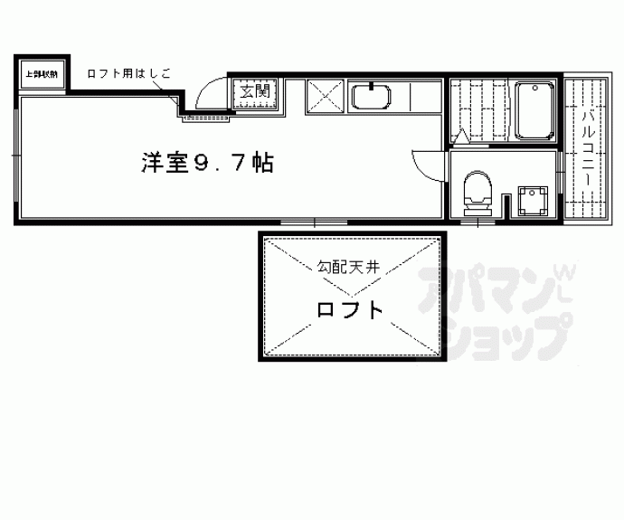 【ＯＭＬ北山】間取
