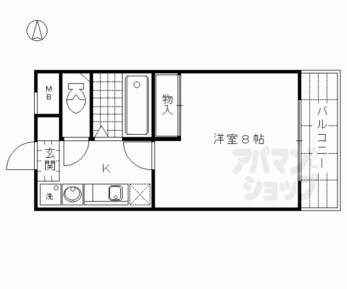 【パレシャルマン】間取