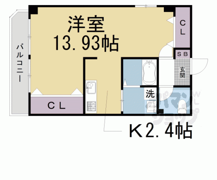 【サンシャイン細井】間取