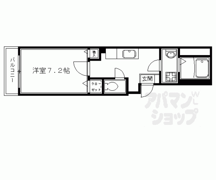 【コモド・ヴィアーレ】間取