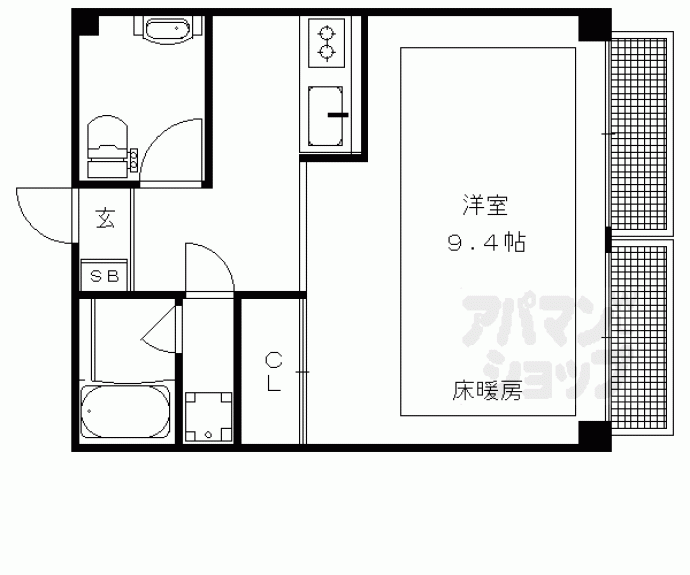 【シチクハイネス】間取