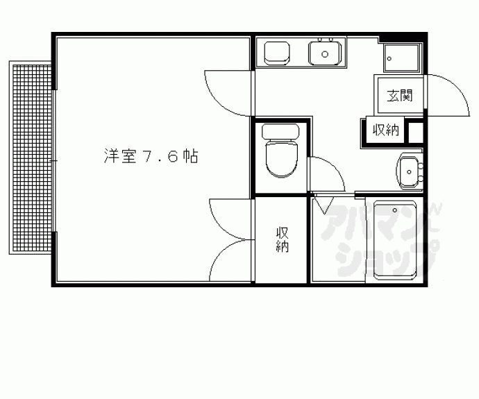 【エルガーデン上賀茂】間取