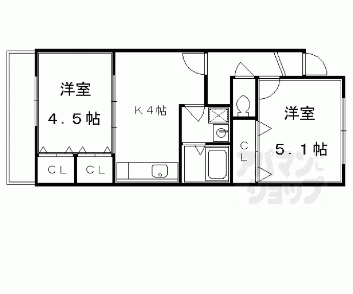 【ハウス比果】間取