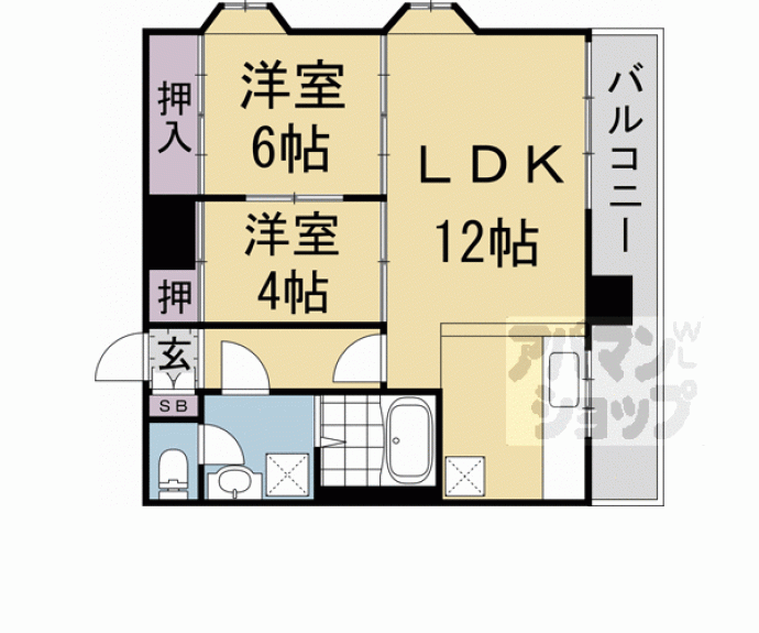 【ボニスタIKEDA】間取