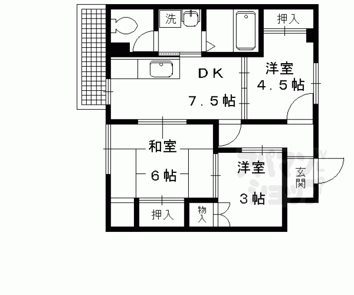【OrientCity船岡】間取