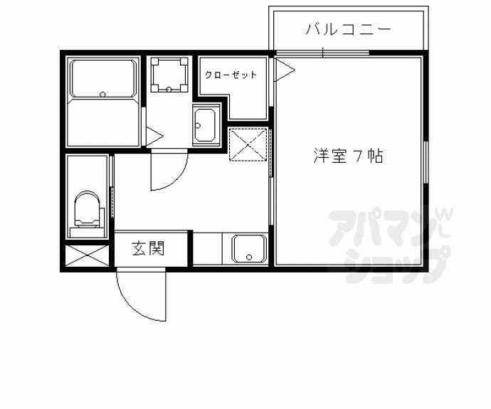 【メゾン北山】間取