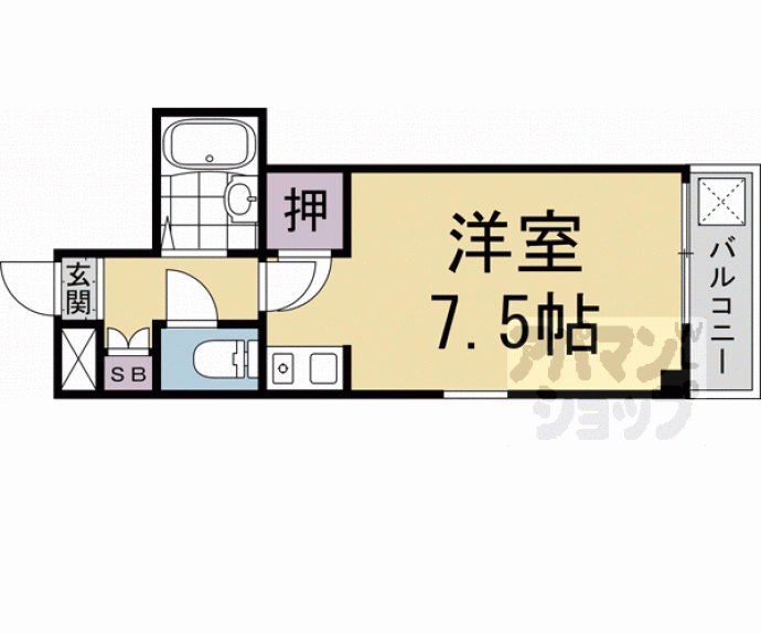 【グランドールカキノキ】間取