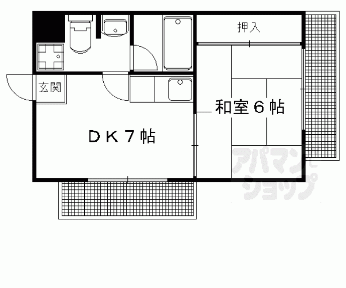 【いしはら荘】間取