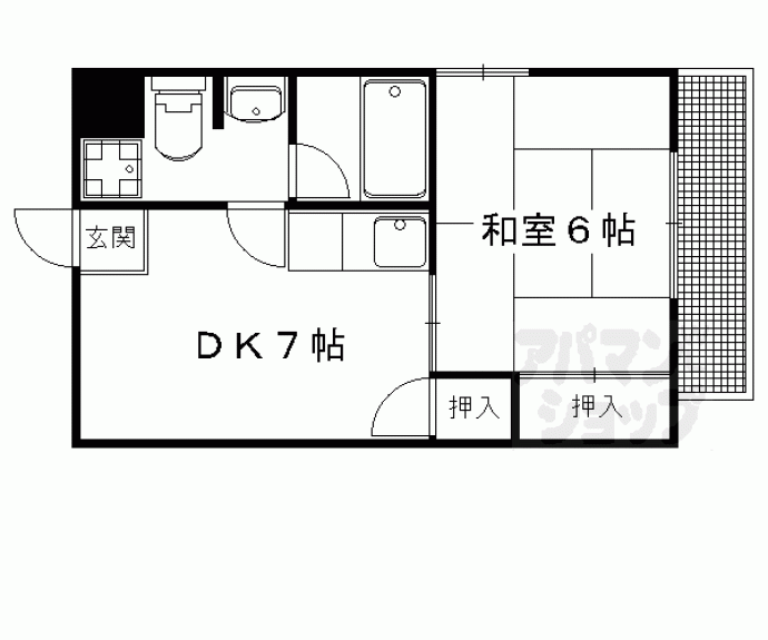 【いしはら荘】間取