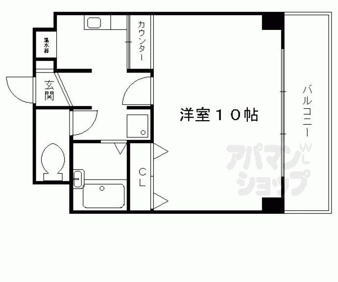 【Coto Glance西賀茂】間取