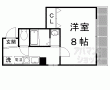 ウイングベル紫野：建物外観