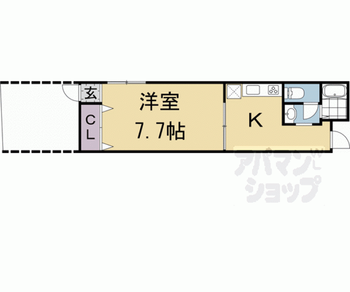 【Ｃｉｅｌ　Ｃｌａｉｒ】間取
