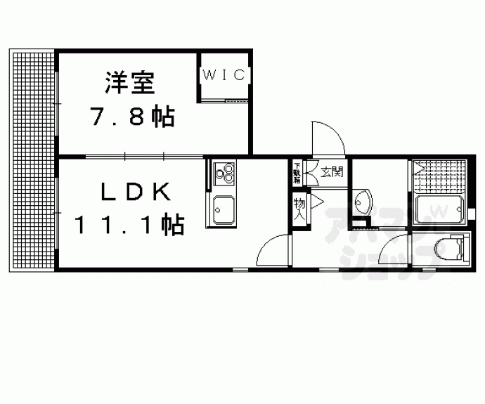 【ロイヤルホーク】間取