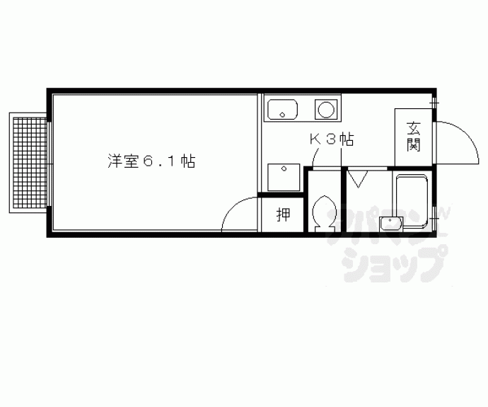 【シェスタ村上】間取