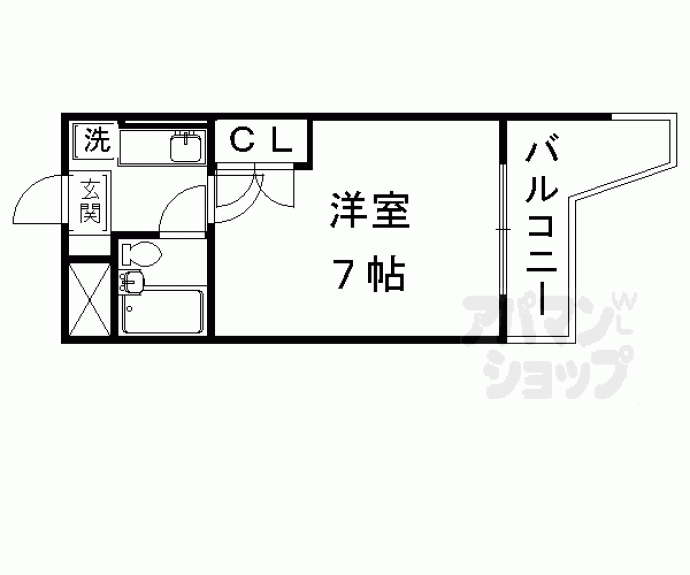 【サンハイツ大新】間取