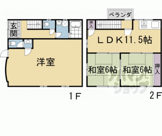 【上賀茂西後藤町３２－４貸家】