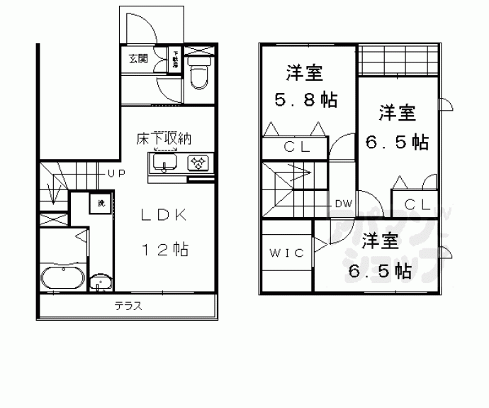 【ＭＡＣＨＩＹＡ今宮】間取